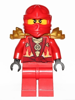 LEGO Minifigure-Kai - Rebooted with Armor-Ninjago-NJO119-Creative Brick Builders